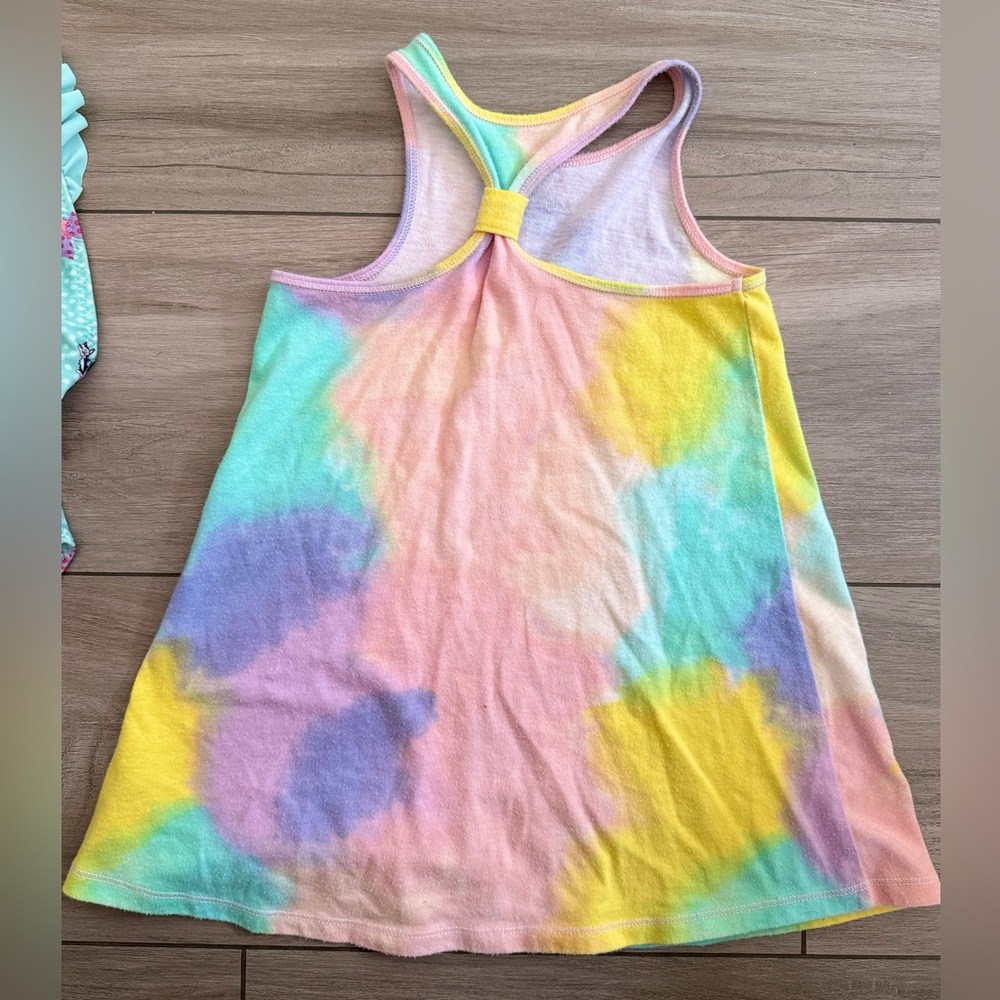 Disney Minnie Mouse Swimsuit and tie-dye dress 3T - Picture 4 of 5